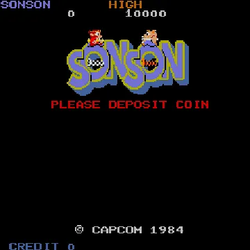 Son Son (Japan) screen shot title